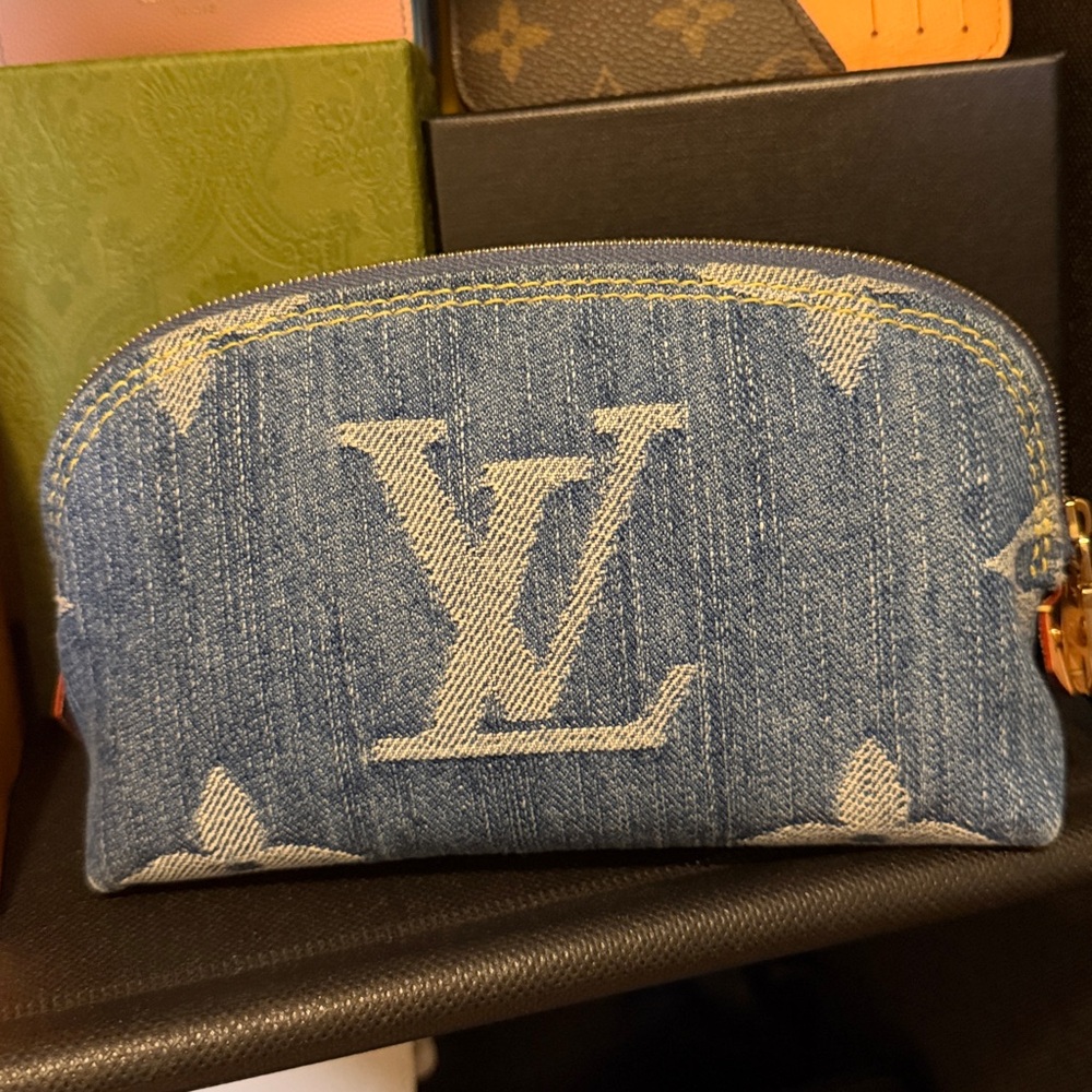Louis Vuitton Denim Cosmetics Pouch
